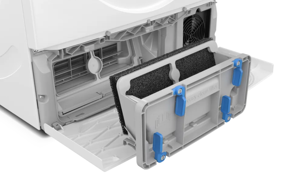  Easy Clean Filter: efficient drying with easy maintenance.